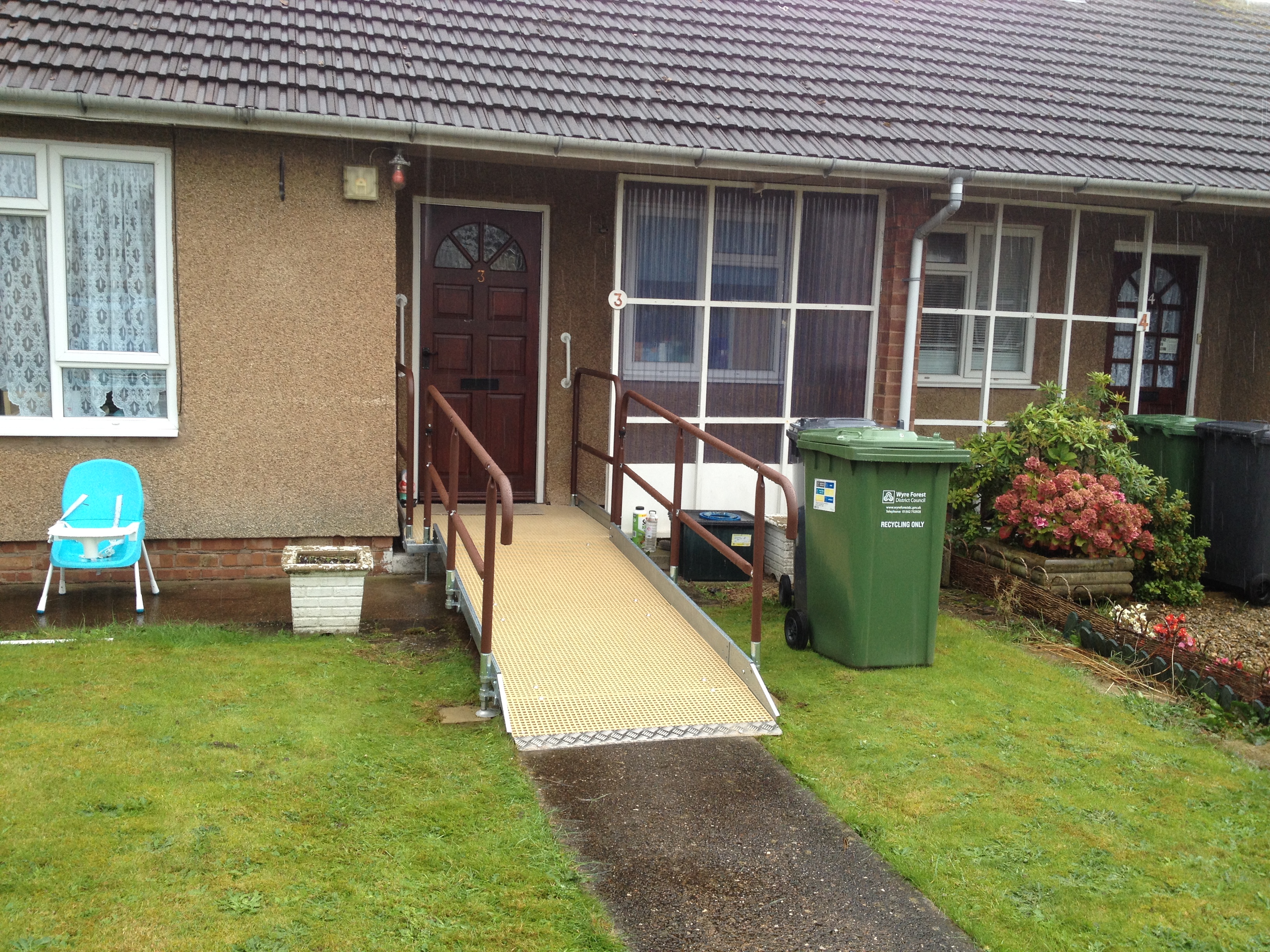 completed-wheelchair-ramps - Wheelchair Ramp Access Solutions