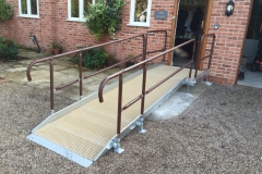 1.2m x 1.2m platform & 3.4m ramp