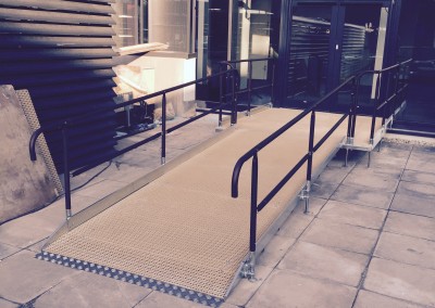University Library Wheelchair Ramp